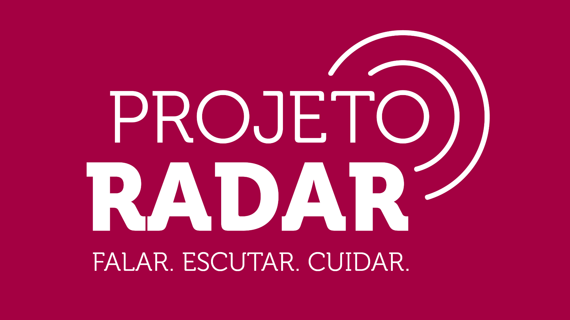 logotipo projeto radar